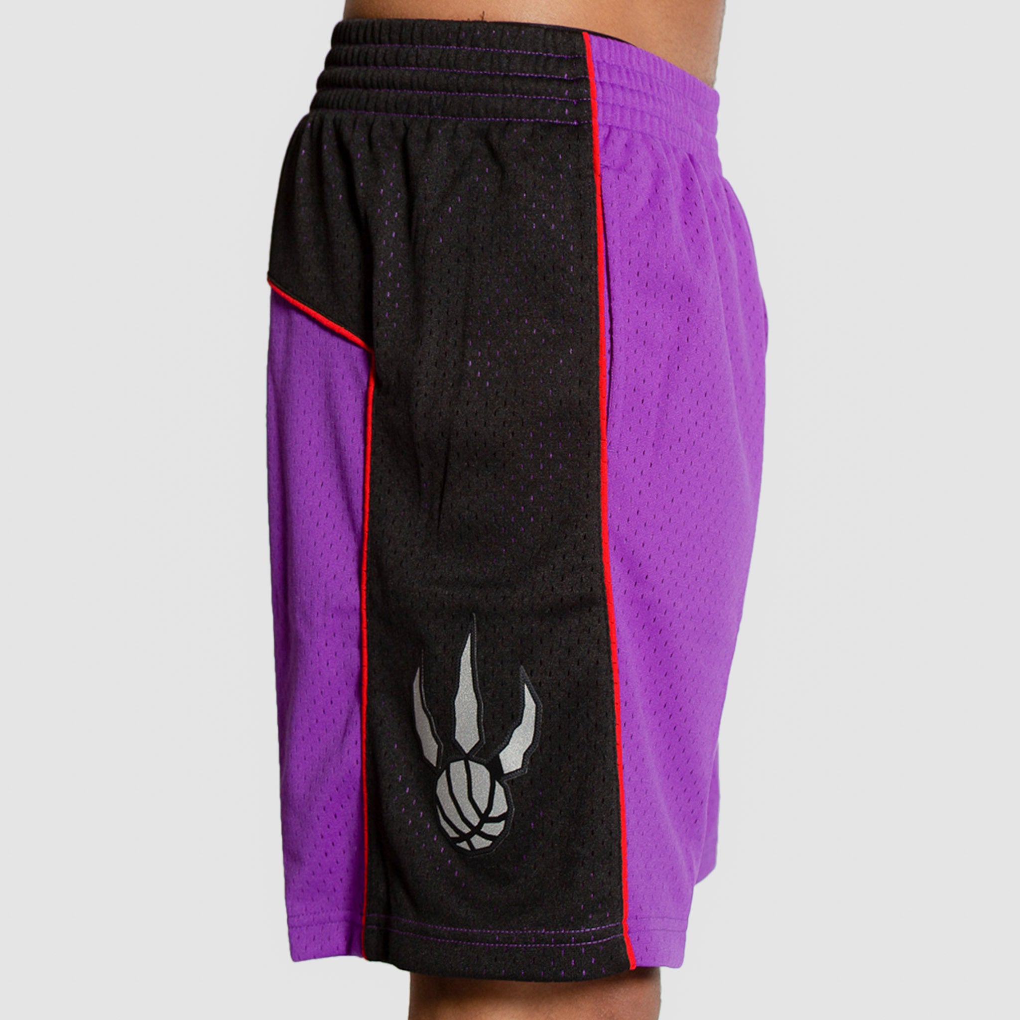 Vintage Nike Toronto Raptors Shorts Mens XL Black Purple 90s/y2k