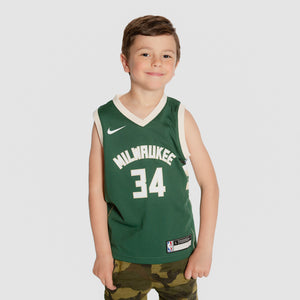 Giannis Antetokounmpo Bucks 2024 Icon Edition Boys NBA Jersey