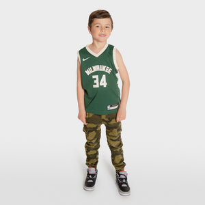 Giannis Antetokounmpo Bucks 2024 Icon Edition Boys NBA Jersey