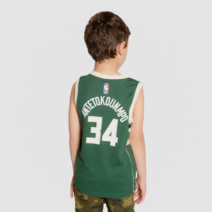 Giannis Antetokounmpo Bucks 2024 Icon Edition Boys NBA Jersey