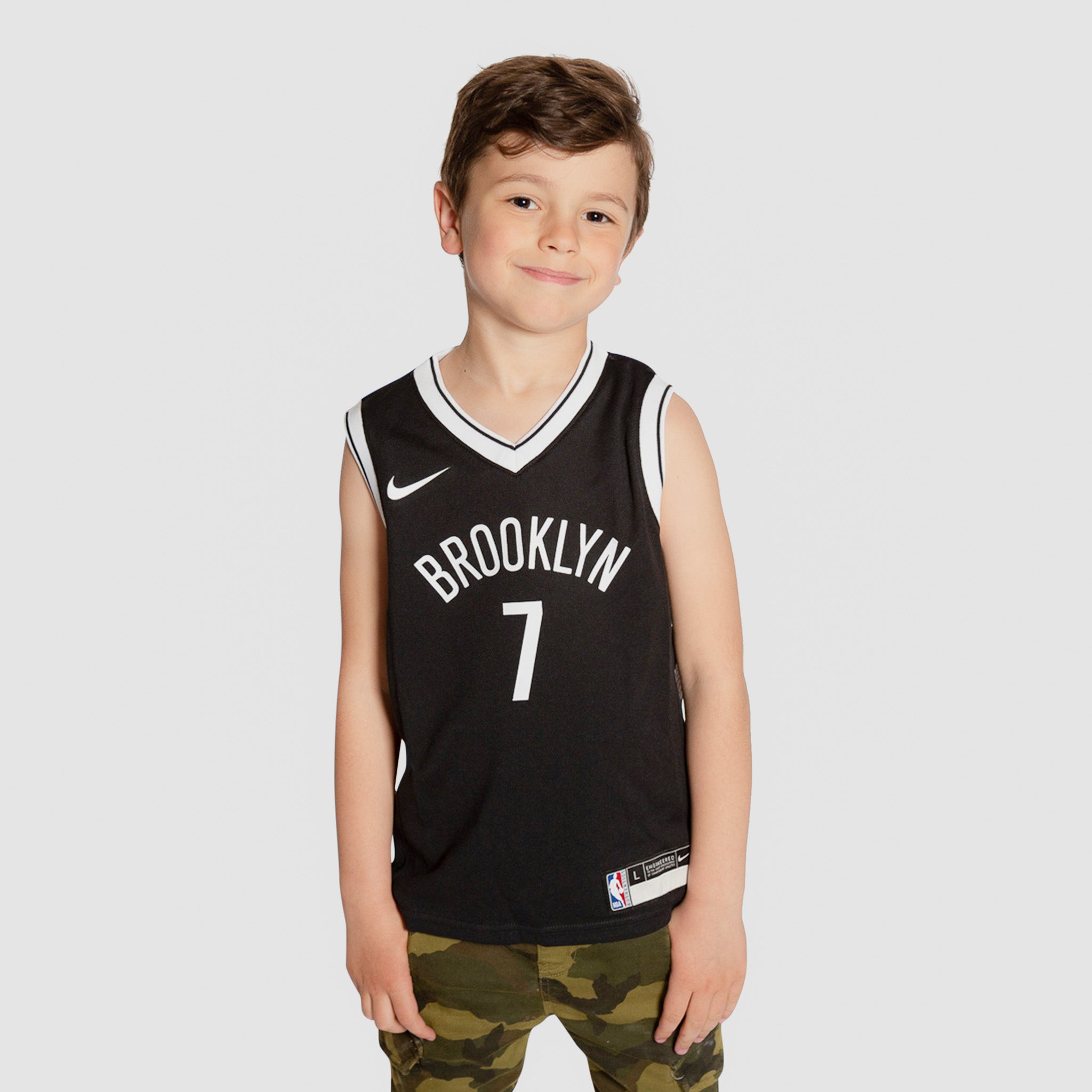 Kevin Durant Brooklyn Nets Nike Youth Swingman Jersey - Icon Edition - Black