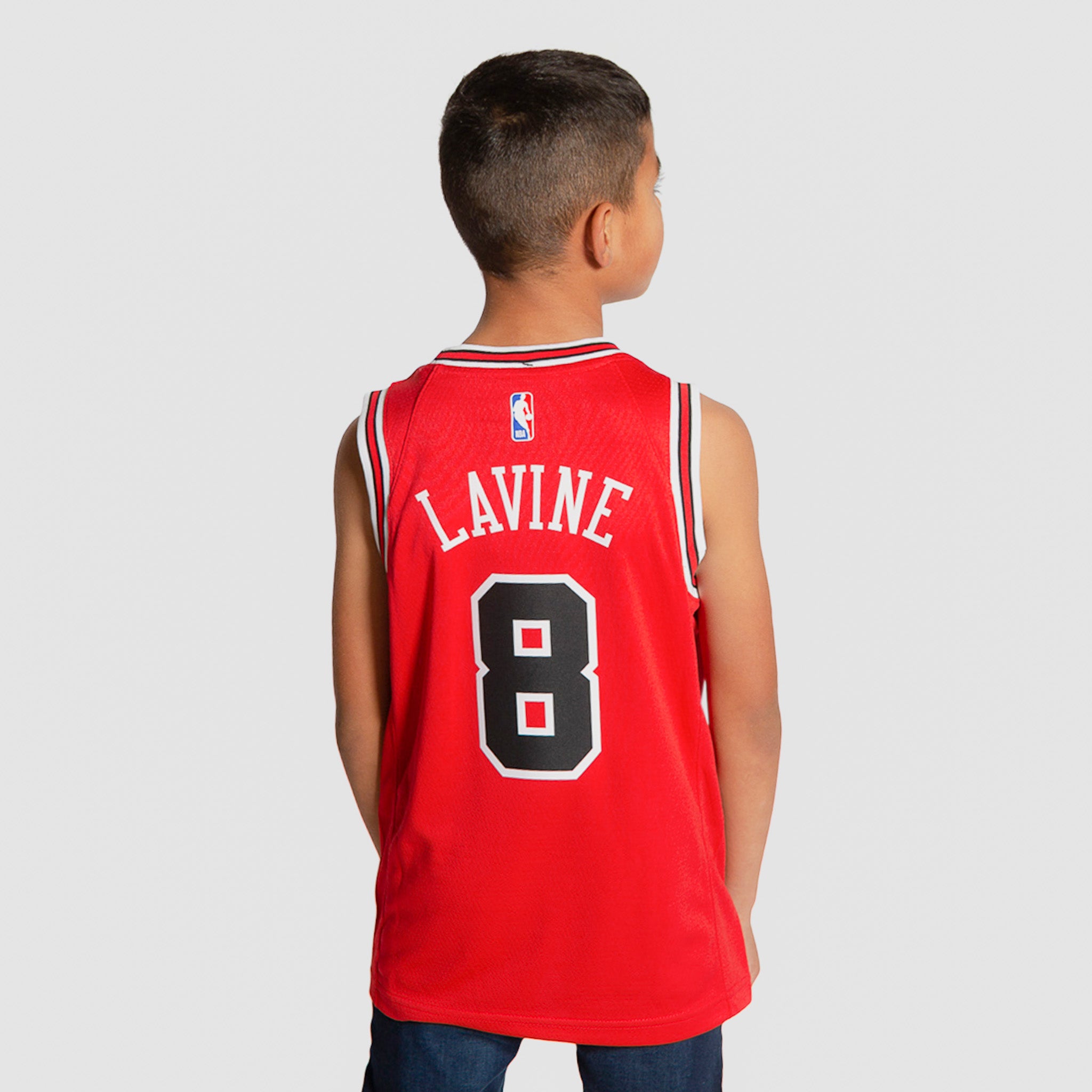Authentic Nike NBA Chicago Bulls Zach LaVine City Edition Basketball Jersey