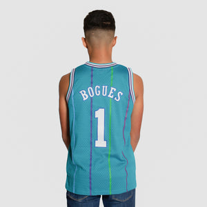 Muggsy Bogues Charlotte Hornets HWC Youth NBA Swingman Jersey