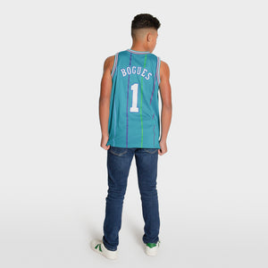 Muggsy Bogues Charlotte Hornets HWC Youth NBA Swingman Jersey