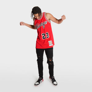 Michael Jordan Chicago Bulls Premium Rookie NBA Authentic Jersey