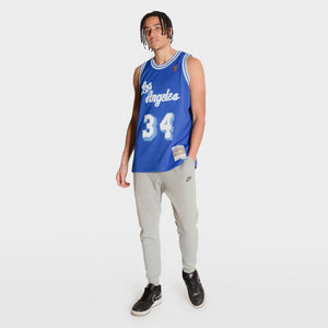 Shaquille O'Neal Los Angeles Lakers HWC Throwback NBA Swingman Jersey