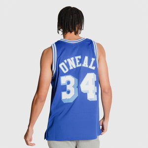 Shaquille O'Neal Los Angeles Lakers HWC Throwback NBA Swingman Jersey