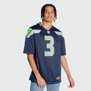 Russell Wilson Seattle Seahawks Home NFL Game Jersey
