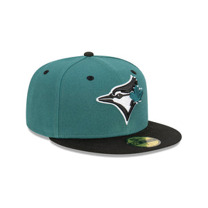 Toronto Blue Jays Pine Black 59FIFTY MLB Fitted Hat