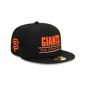 San Francisco Giants Stacked 59FIFTY MLB Fitted Hat