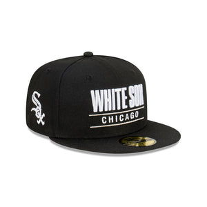 Chicago White Sox Stacked 59FIFTY MLB Fitted Hat