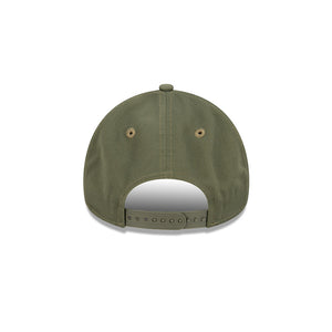 Olive New Era Essentials 9FORTY A-Frame Snapback Hat