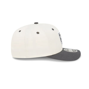 Las Vegas Raiders 9FIFTY Original Fit Chrome Graphite NFL Snapback Hat