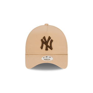 New York Yankees Toffee 9FORTY A-Frame Womens MLB Snapback Hat
