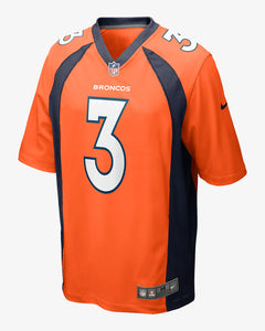 Russell Wilson Denver Broncos Home NFL Game Jersey