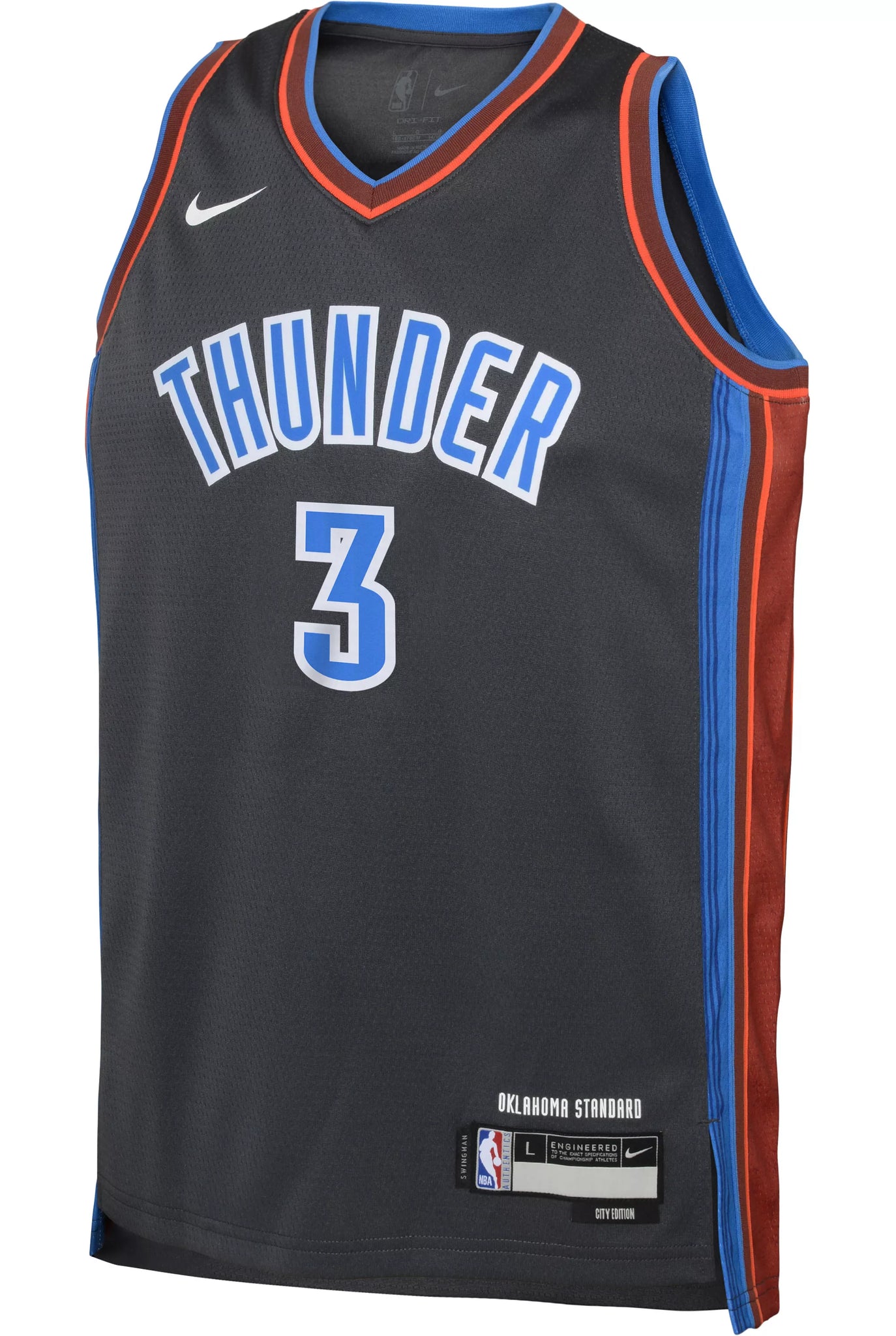 Basketball Jersey World Josh Giddey Oklahoma City Thunder Top of the Key T- Shirt