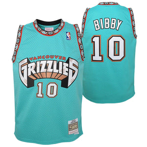 Mike Bibby Vancouver Grizzlies HWC Youth NBA Swingman Jersey