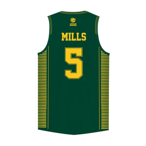 Patty Mills Australian Boomers National Away Green Jersey