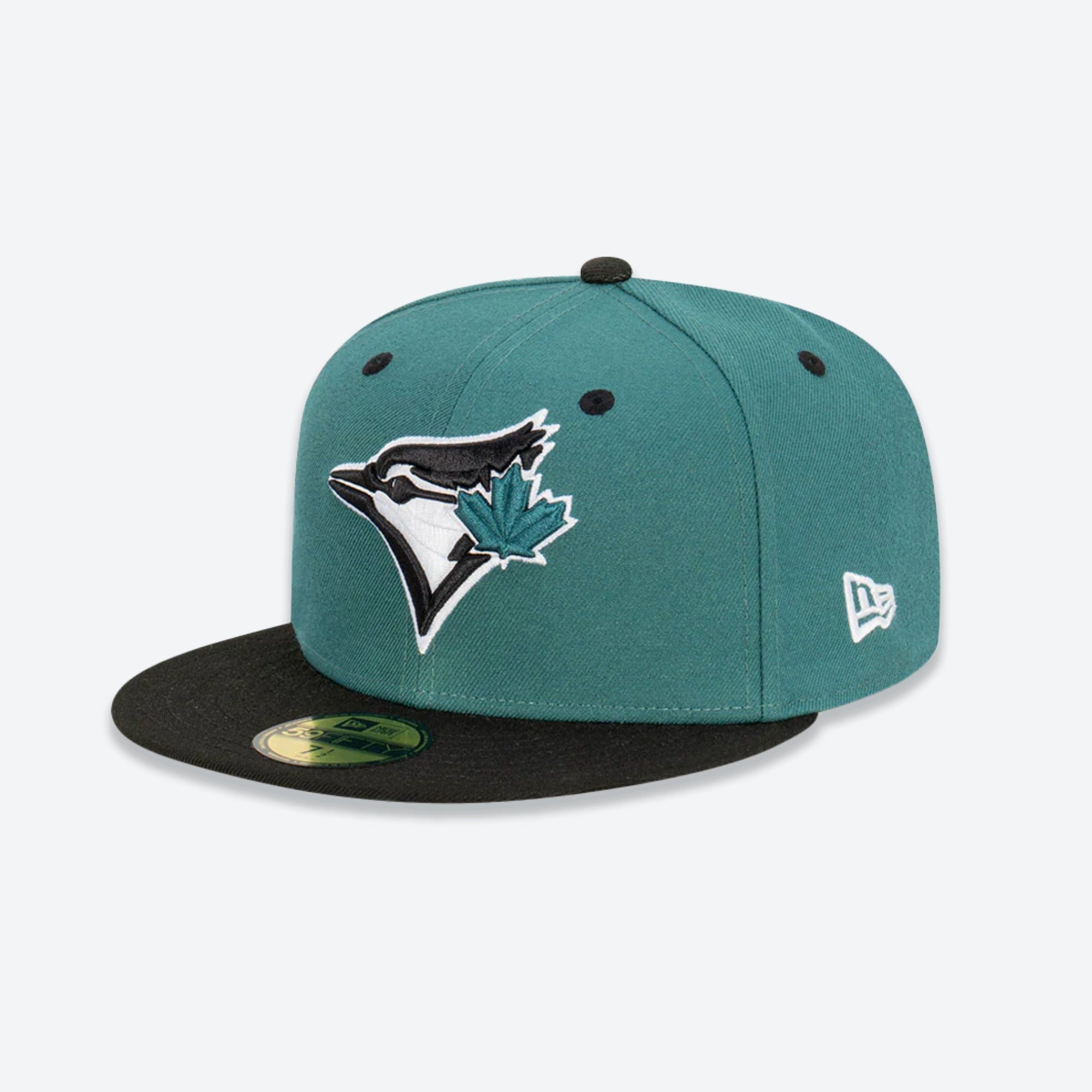 Toronto Blue Jays Pine Black 59FIFTY MLB Fitted Hat – Basketball