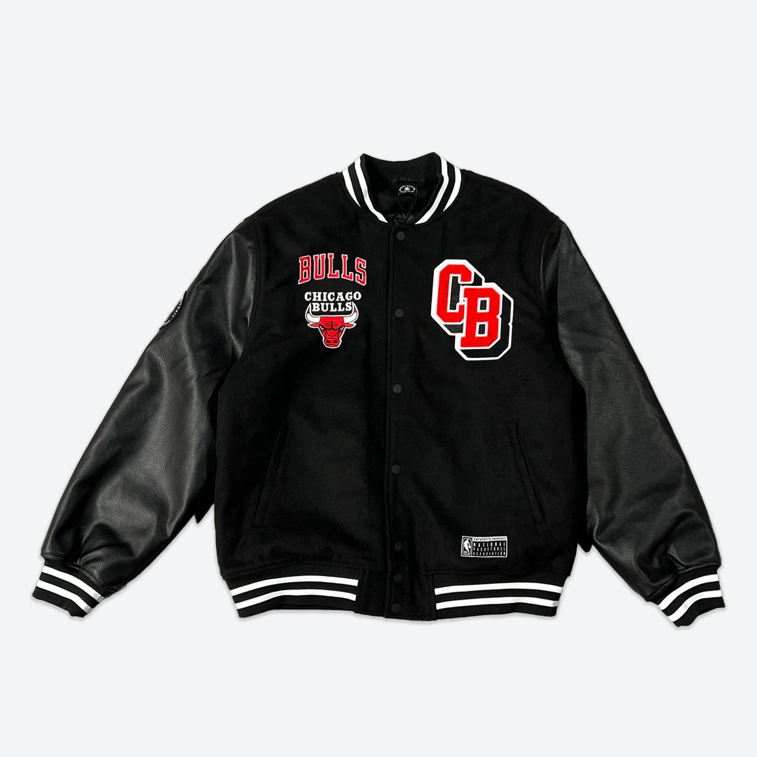 jacket, red, letterman jacket, chicago bulls - Wheretoget