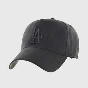 Los Angeles Dodgers All Black '47 MVP DT MLB Snapback Hat