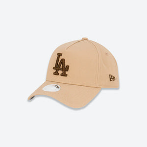 Los Angeles Dodgers Toffee 9FORTY A-Frame Womens MLB Snapback Hat