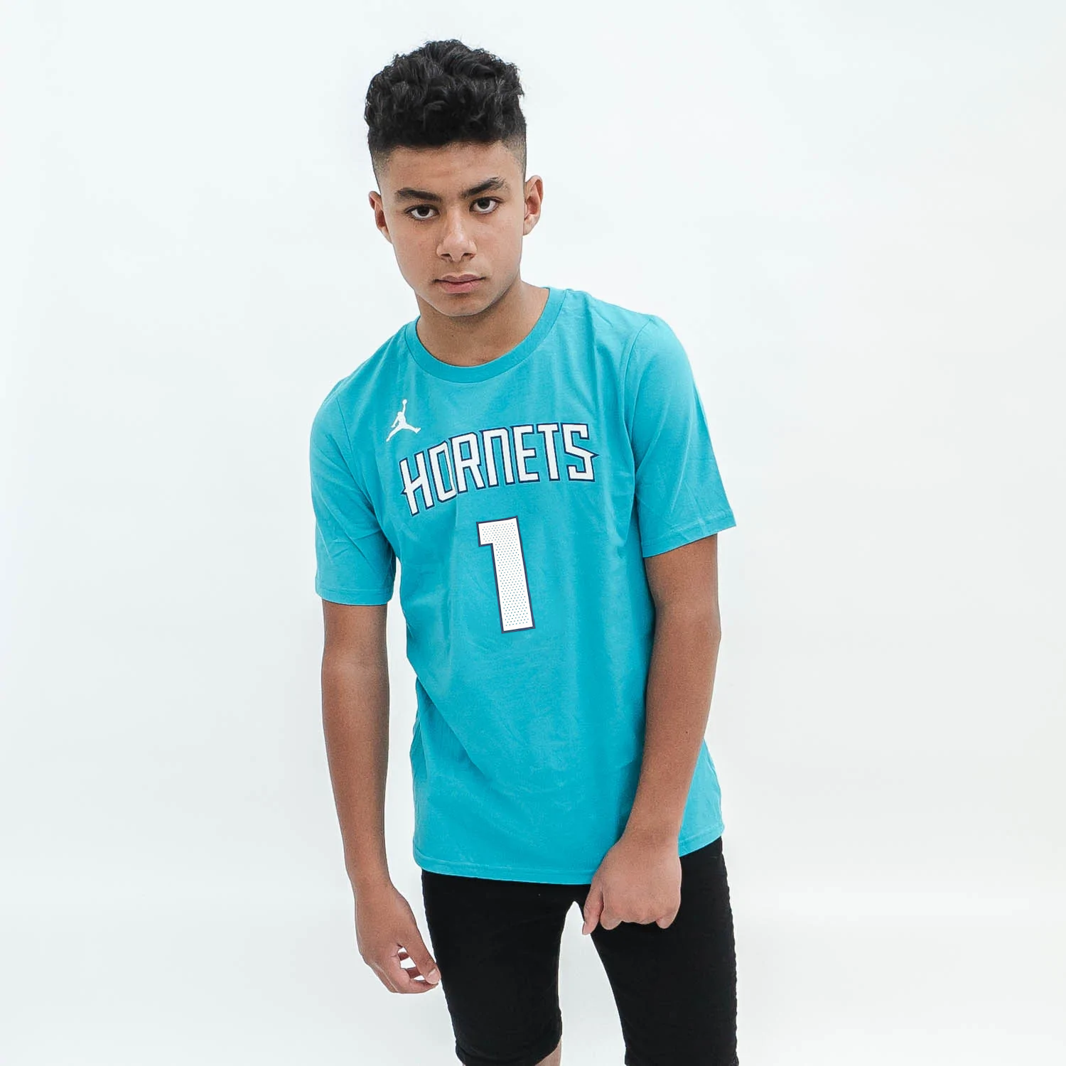 Men's Jordan Brand LaMelo Ball Teal Charlotte Hornets Authentic Player Jersey - Icon Edition