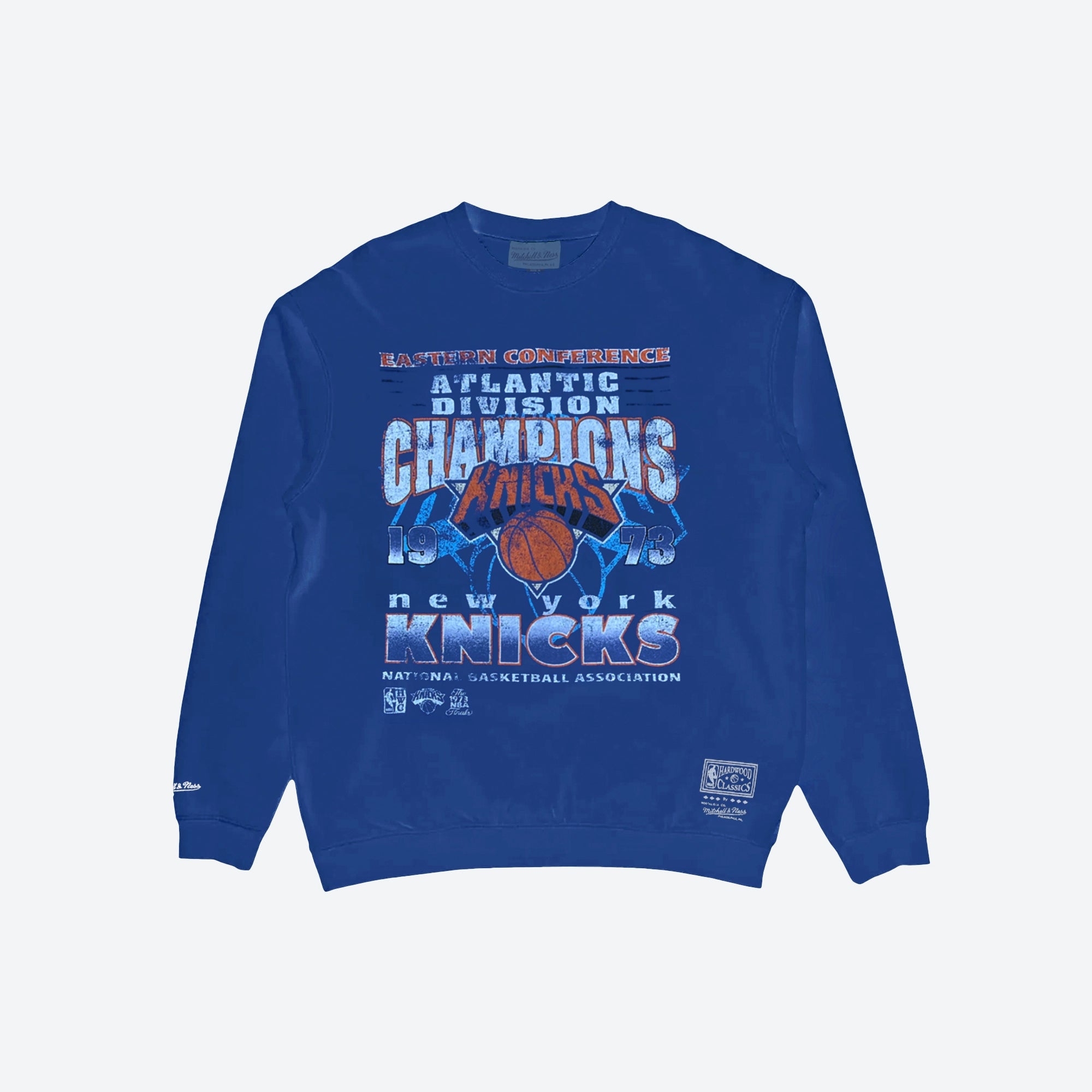 champion knicks basketball sweatshirt