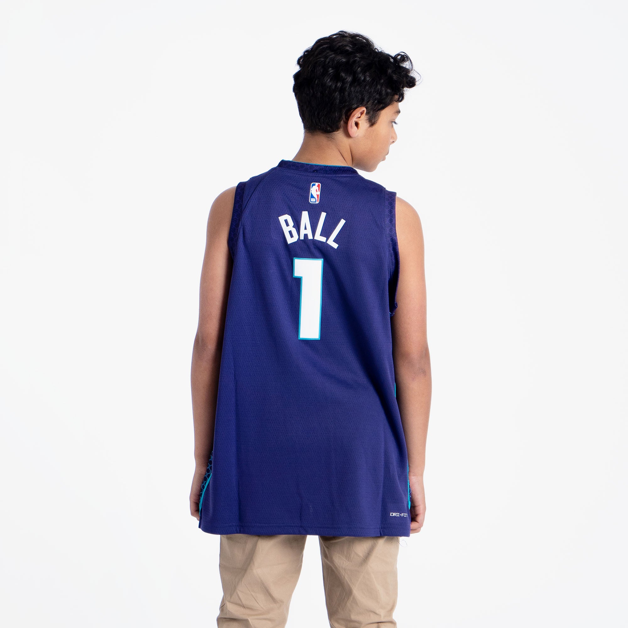 Charlotte Hornets Jordan Statement Edition Swingman Jersey - Purple -  LaMelo Ball - Unisex