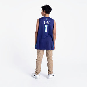 LaMelo Ball Charlotte Hornets 2024 Statement Edition Youth NBA Swingman Jersey