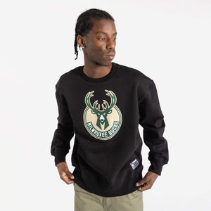 Milwaukee Bucks Team Logo NBA Crew Neck Jumper