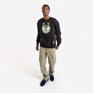 Milwaukee Bucks Team Logo NBA Crew Neck Jumper
