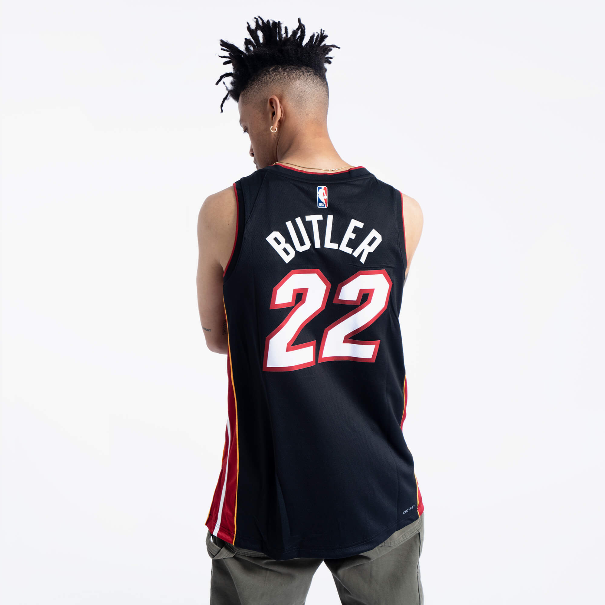 Men's Fanatics Branded Jimmy Butler Red Miami Heat 2023 NBA Finals Fast Break Player Jersey - Statement Edition