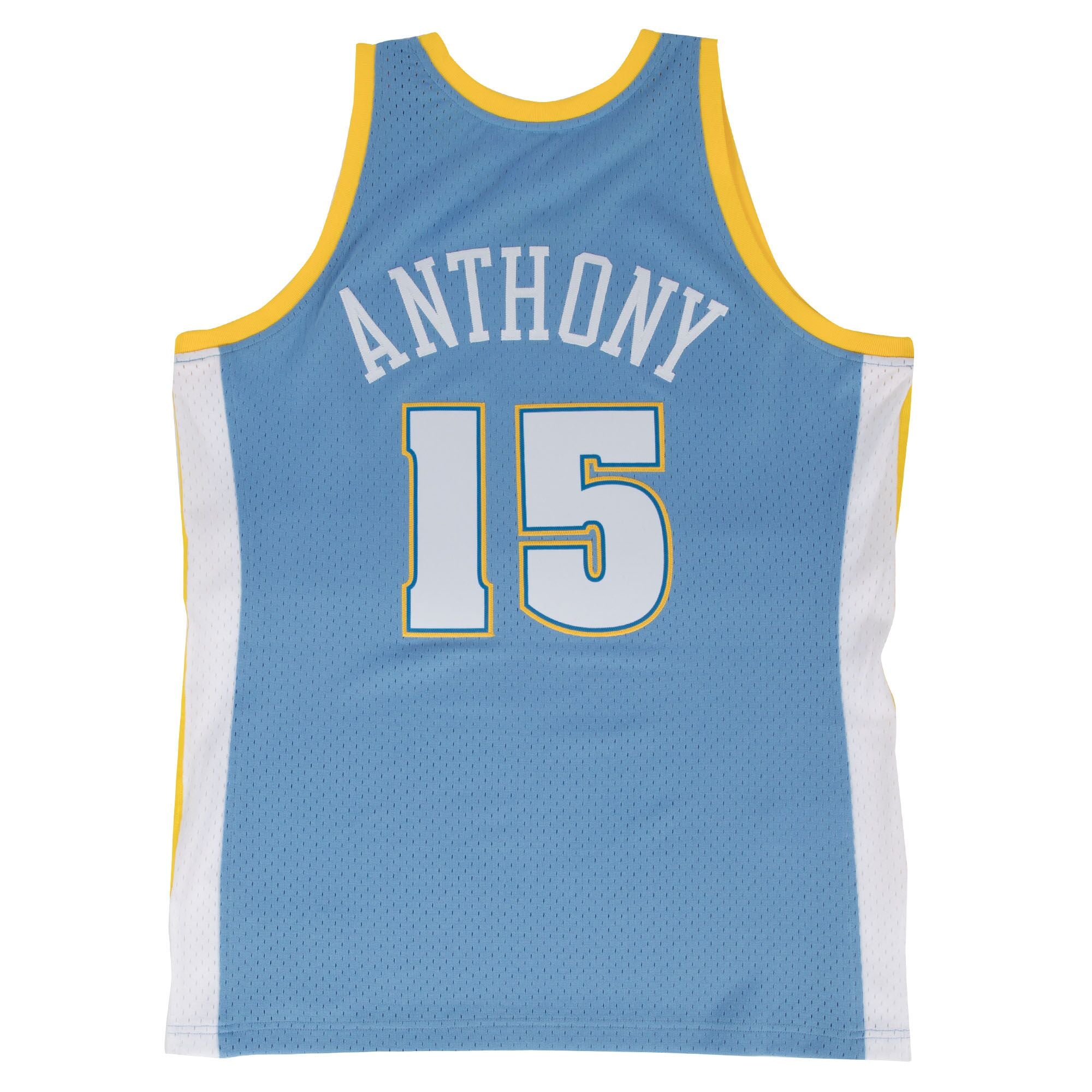 Carmelo Anthony Denver Nuggets HWC Throwback Rookie NBA Swingman Jerse –  Basketball Jersey World