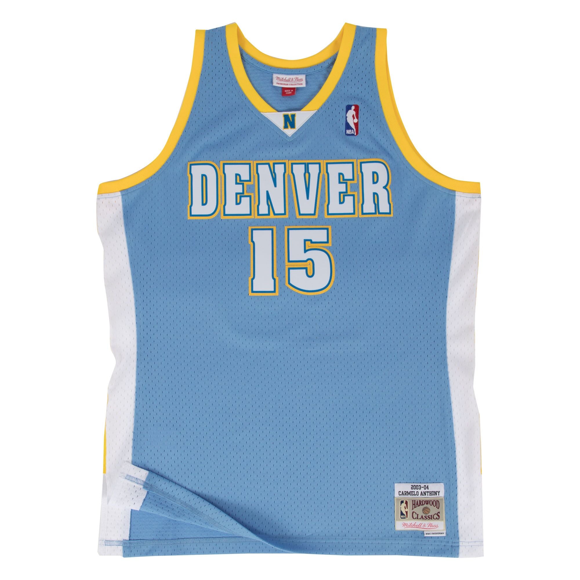 Retro Denver Nuggets Anthony Basketball Jersey Vest Blue Small – Clout  Closet