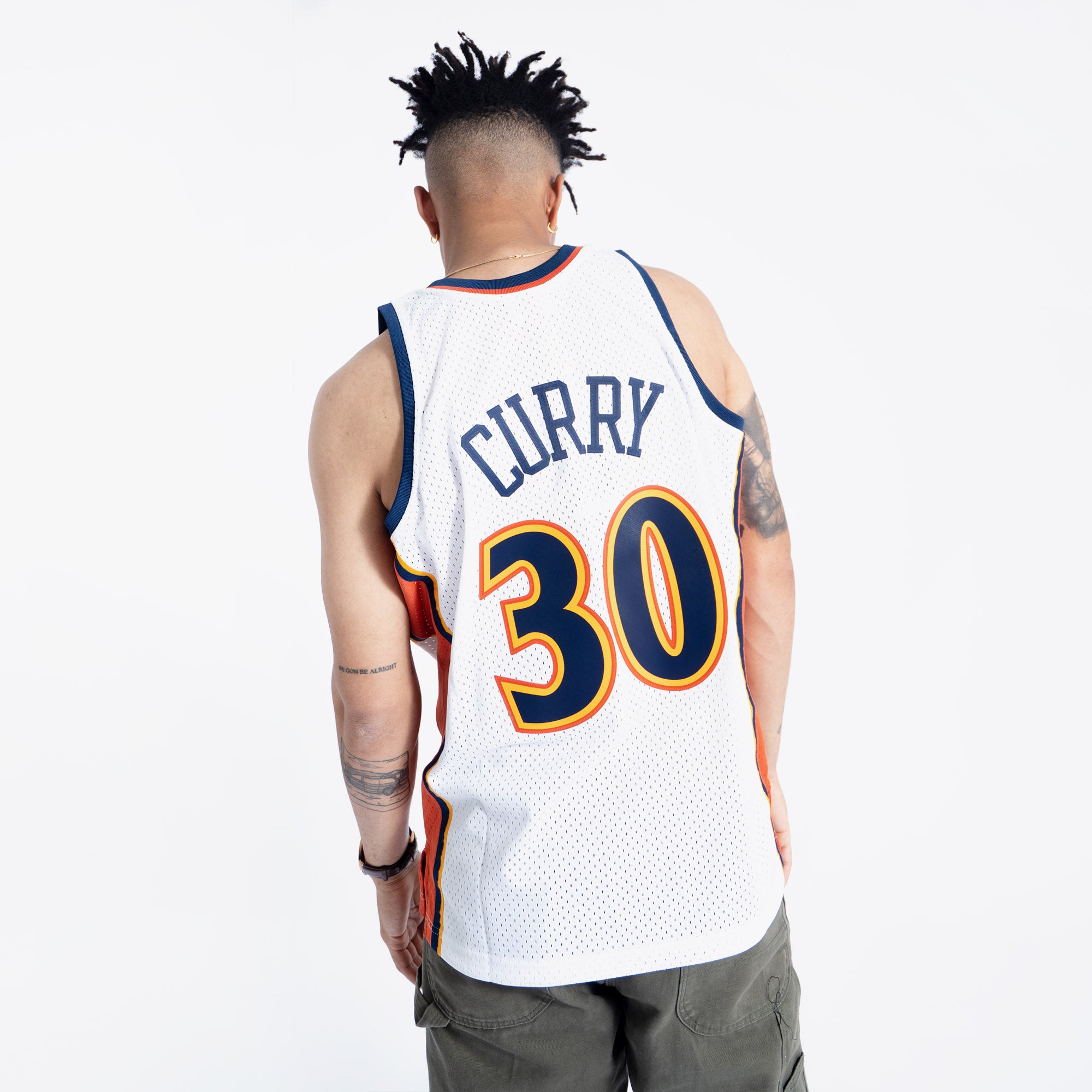 Steph Curry Throwback Golden State Warriors Jerseys