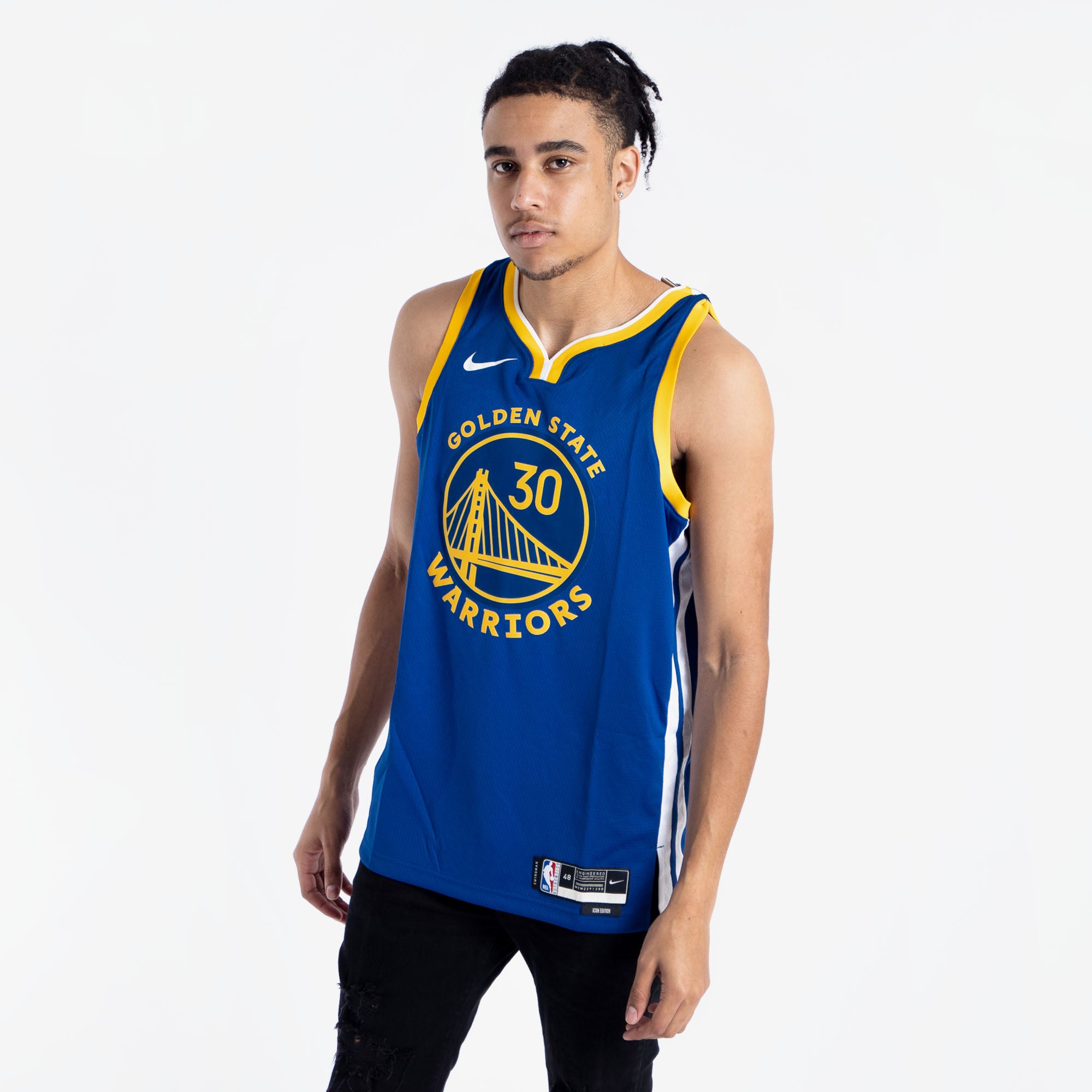 Stephen Curry Golden State Warriors HWC Throwback NBA Swingman Jersey –  Basketball Jersey World