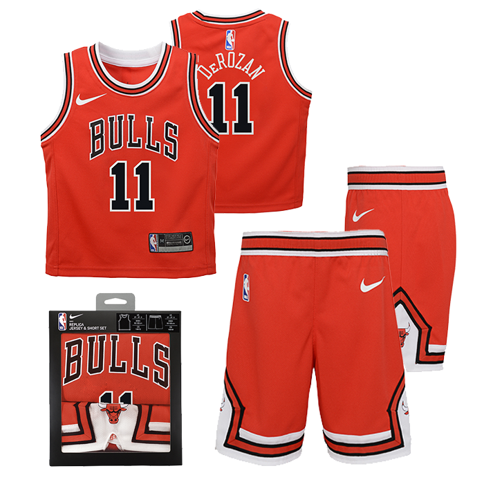 Preschool Nike DeMar DeRozan Red Chicago Bulls Swingman Player Jersey - Icon Edition