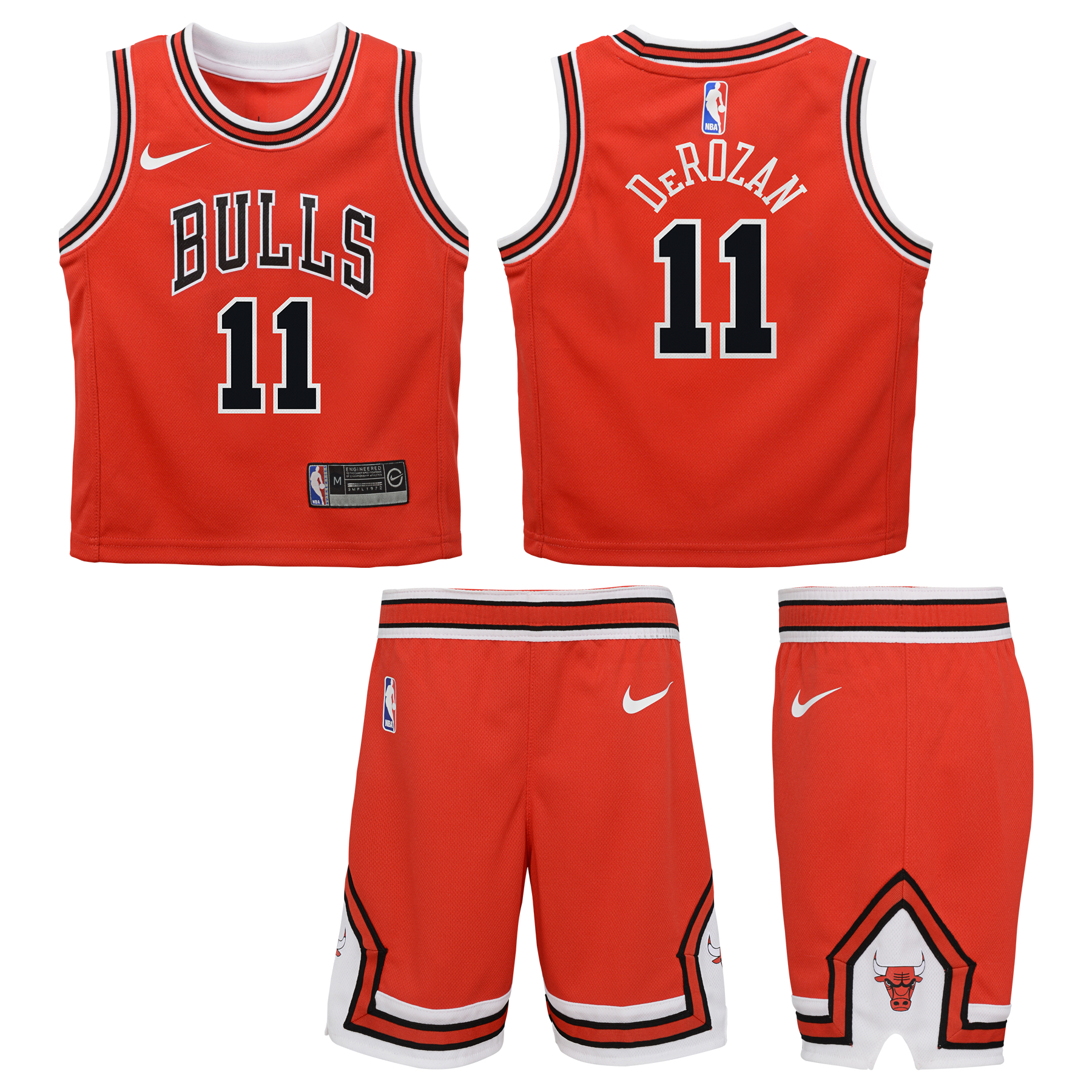 Infant Nike DeMar DeRozan Red Chicago Bulls Swingman Player Jersey - Icon Edition