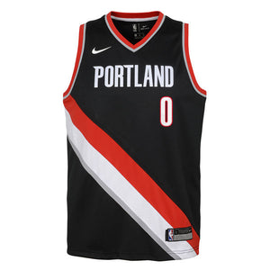 Damian Lillard Portland Trail Blazers 2023 Icon Edition Youth NBA Swingman Jersey