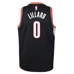 Damian Lillard Portland Trail Blazers 2023 Icon Edition Youth NBA Swingman Jersey