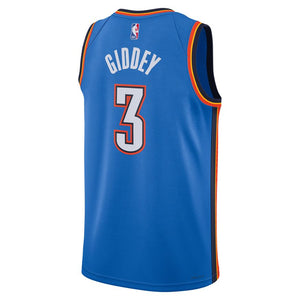 Josh Giddey Oklahoma City Thunder 2023 Icon Edition NBA Swingman Jersey