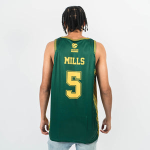 Patty Mills Australian Boomers National Away Green Jersey