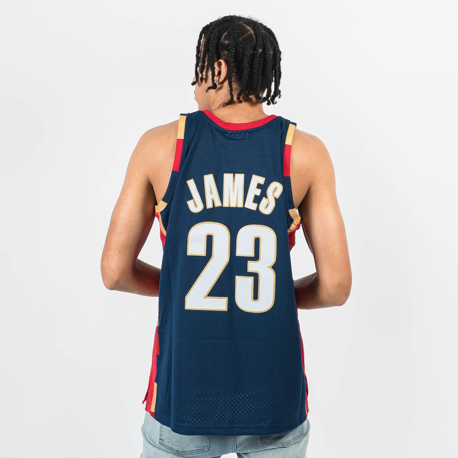 NBA Authentic LeBron James Hardwood Classics Jersey Size M