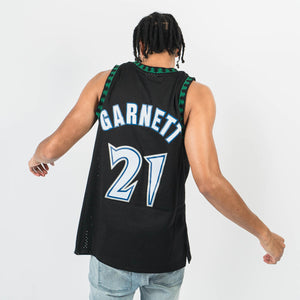 Kevin Garnett Minnesota Timberwolves HWC Throwback NBA Swingman Jersey