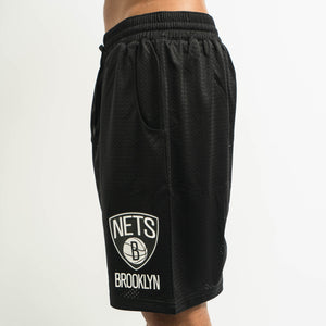 Brooklyn Nets Team Logo NBA Mesh Shorts
