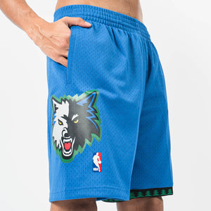 Minnesota Timberwolves 2003-04 Hardwood Classics Throwback Swingman NBA Shorts