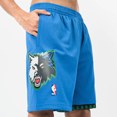 Mitchell & Ness Pistons Swingman Shorts / 3X-Large