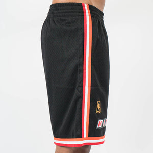 Miami Heat 1996-97 Hardwood Classics Throwback Swingman NBA Shorts