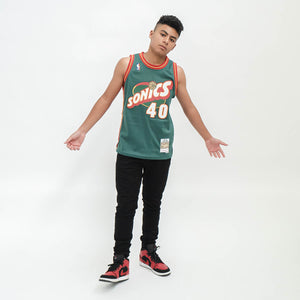 Shawn Kemp Seattle Supersonics HWC Youth NBA Swingman Jersey